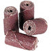 Straight Cartridge Roll: 1/2" Dia, 60 Grit, Aluminum Oxide