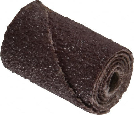 Straight Cartridge Roll: 5/8" Dia, 60 Grit, Aluminum Oxide