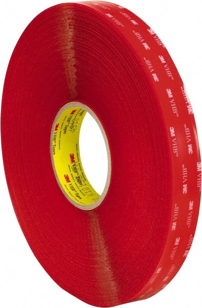 1" x 36 Yd Acrylic Adhesive Double Sided Tape