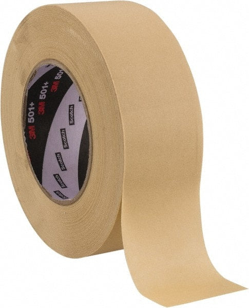 Masking Tape: 48 mm Wide, 55 m Long, 7.3 mil Thick, Tan