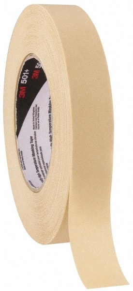 Masking Tape: 24 mm Wide, 55 m Long, 7.3 mil Thick, Tan