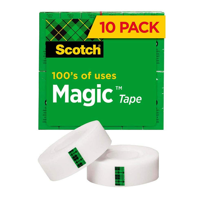 Packing Tape: 3/4" Wide, Clear, Acrylic Adhesive