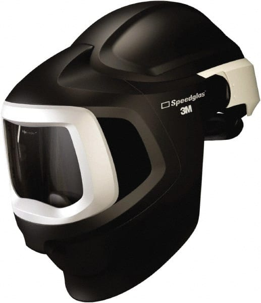 Welding Helmet: Black, Polycarbonate