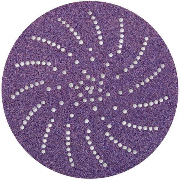 Hook & Loop Disc: 120 Grit, Coated, Ceramic