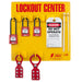 ZING Lockout Tagout Station - 3 Padlocks