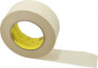 Masking Tape: 2" Wide, 60 yd Long, 5.9 mil Thick, Tan