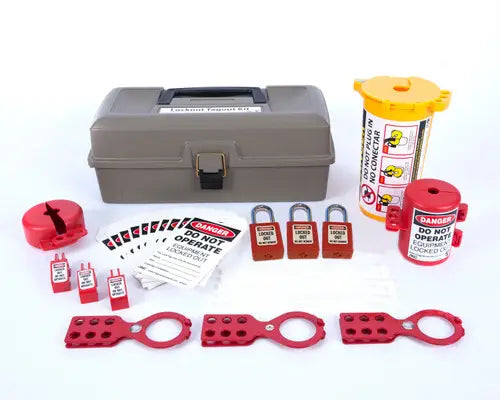 ZING Lockout Tagout Kit 32 Comp Tool Box USA — Pelican Supply
