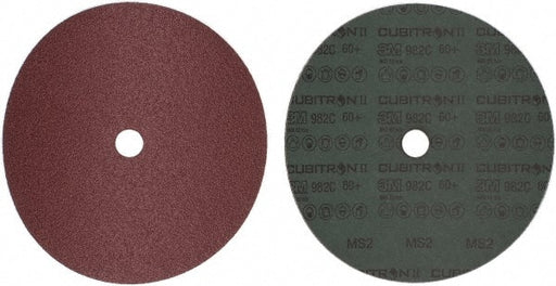 Fiber Disc:  9-1/8" Disc Dia,  60 Grit,  Ceramic