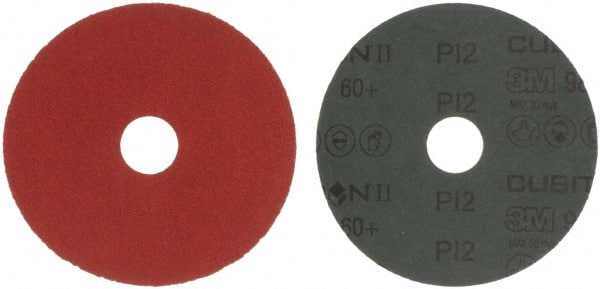 Fiber Disc:  4-1/2" Disc Dia,  60 Grit,  Ceramic