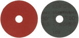 Fiber Disc:  4-1/2" Disc Dia,  80 Grit,  Ceramic
