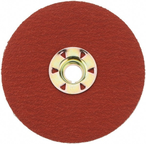 Fiber Disc:  4-1/2" Disc Dia,  80 Grit,  Ceramic