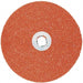 Fiber Disc:  7" Disc Dia,  80 Grit,  Ceramic