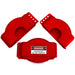ZING Gate Valve Lockout Adj 1-6.5 Plastic Red