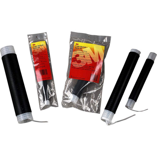 Heat-Shrink & Cold-Shrink Sleeve: 1.94" ID Before Shrinking, 0.95" ID After Shrinking, 12" OAL