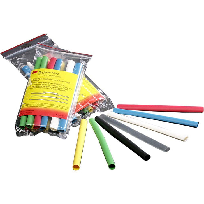 Heat-Shrink & Cold-Shrink Sleeve: 1/4" ID Before Shrinking, 1/8" ID After Shrinking, 6" OAL