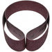 Abrasive Belt: 2-1/2" Wide, 60" Long, 36 Grit, Aluminum Oxide