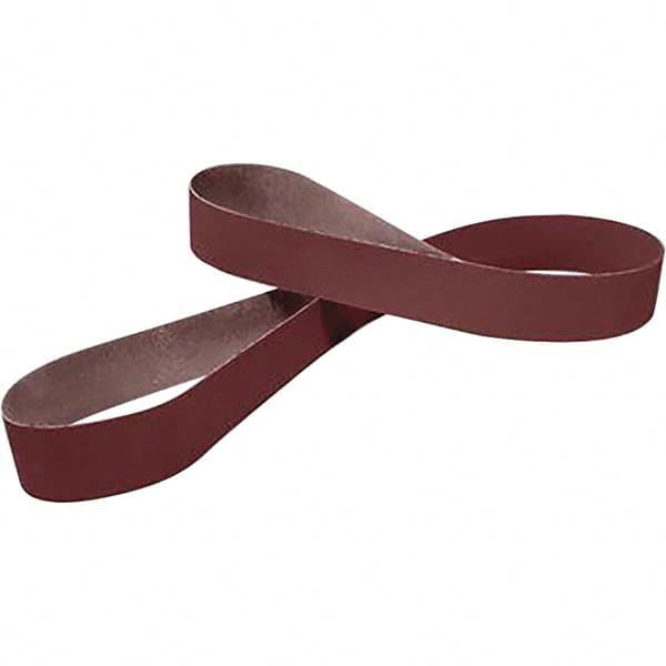 Abrasive Belt: 3" Wide, 132" Long, 180 Grit, Aluminum Oxide