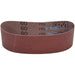 Abrasive Belt: 3" Wide, 21" Long, 60 Grit, Aluminum Oxide