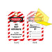 ZING Lockout Tag, DO NOT OPERATE 10/Pk