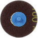 Quick-Change Disc: Roloc TR, 3" Disc Dia, 100 Grit, Ceramic, Coated