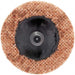 Quick-Change Disc: Roloc TR, 1" Dia, Aluminum Oxide, Non-Woven