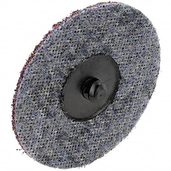 Quick-Change Disc: Roloc TR, 3" Disc Dia, Aluminum Oxide, Non-Woven