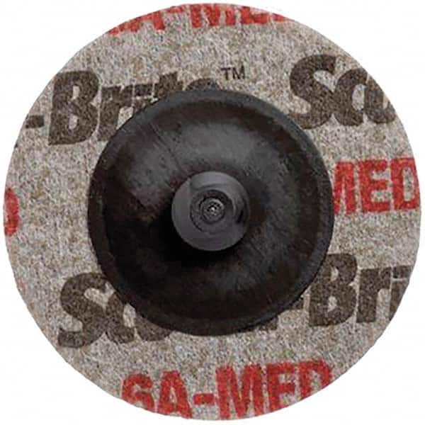 Quick-Change Disc: Roloc TS, 2" Disc Dia, Aluminum Oxide, Non-Woven