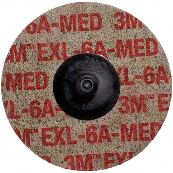 Quick-Change Disc: Roloc TR, 3" Disc Dia, Aluminum Oxide, Non-Woven