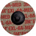 Quick-Change Disc: Roloc TR, 3" Disc Dia, Aluminum Oxide, Non-Woven