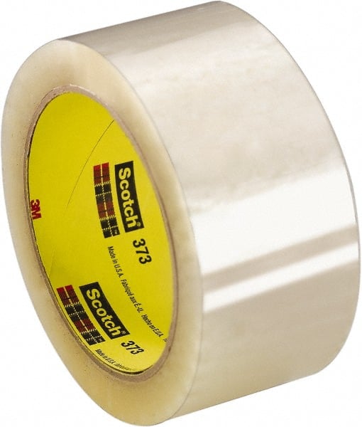 Packing Tape: Clear, Rubber Adhesive
