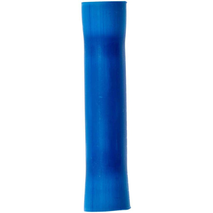 Butt Splice Terminal: Fully Insulated Vinyl, Crimp-On Connection