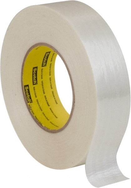 Packing Tape: 3" Wide, Clear, Rubber Adhesive
