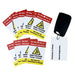 ZING EV Key Technician Tags, 10/Pk