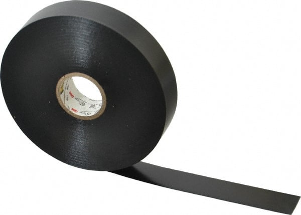 Electrical Tape: 1" Wide, 110' Long, 8.5 mil Thick, Black