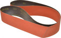 Abrasive Belt: 2-1/2" Wide, 60" Long, 80 Grit, Ceramic