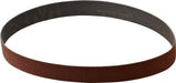Abrasive Belt: 3/4" Wide, 18" Long, 120 Grit, Ceramic