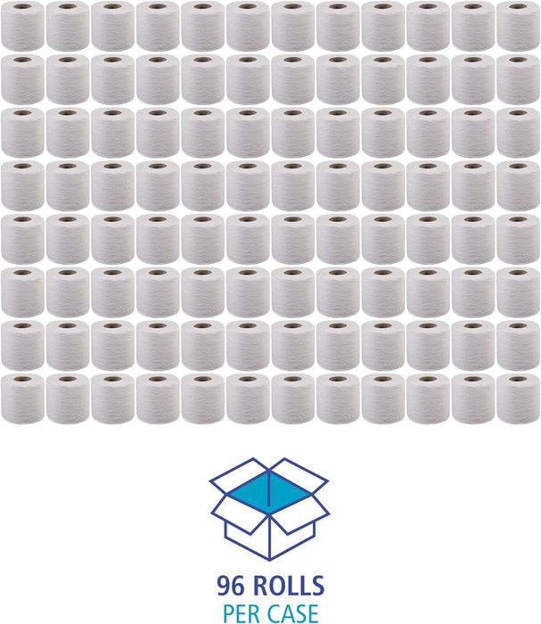 Boardwalk BWK6145 2-Ply Septic Safe Toilet Tissue - White (96/Carton)