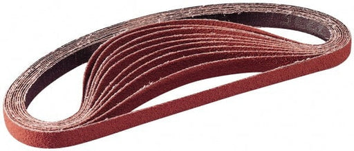 Abrasive Belt: 3" Wide, 24" Long, 80 Grit, Ceramic