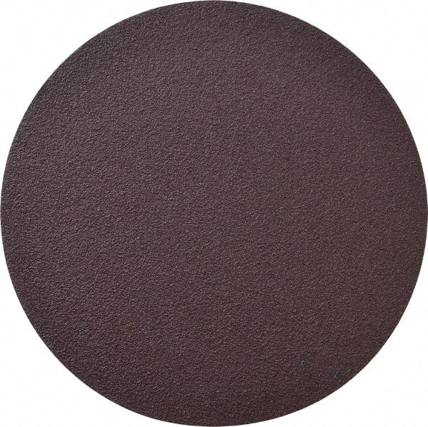 PSA Disc: 6" Disc Dia, 80 Grit, Aluminum Oxide