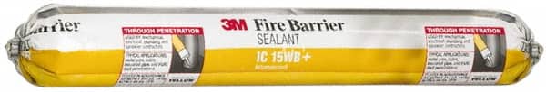 Joint Sealant: 20 oz Cartridge, Yellow, Acrylic & Latex