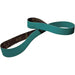 Abrasive Belt: 3-1/2" Wide, 15-1/2" Long, 80 Grit, Zirconia Alumina