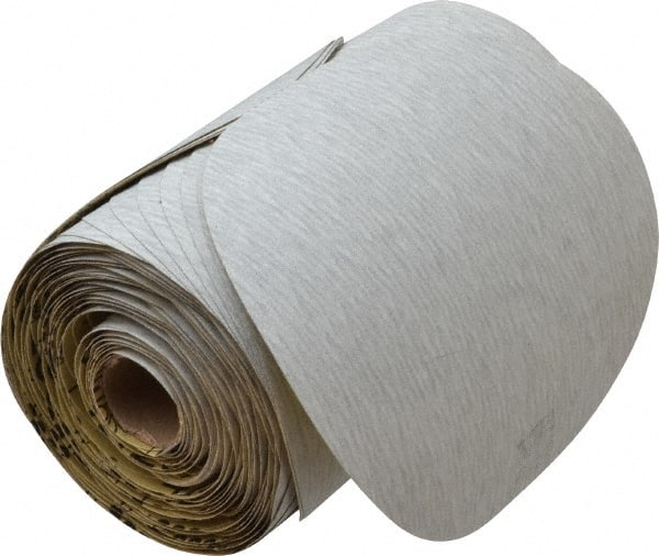 PSA Disc: 6" Disc Dia, 220 Grit, Silicon Carbide