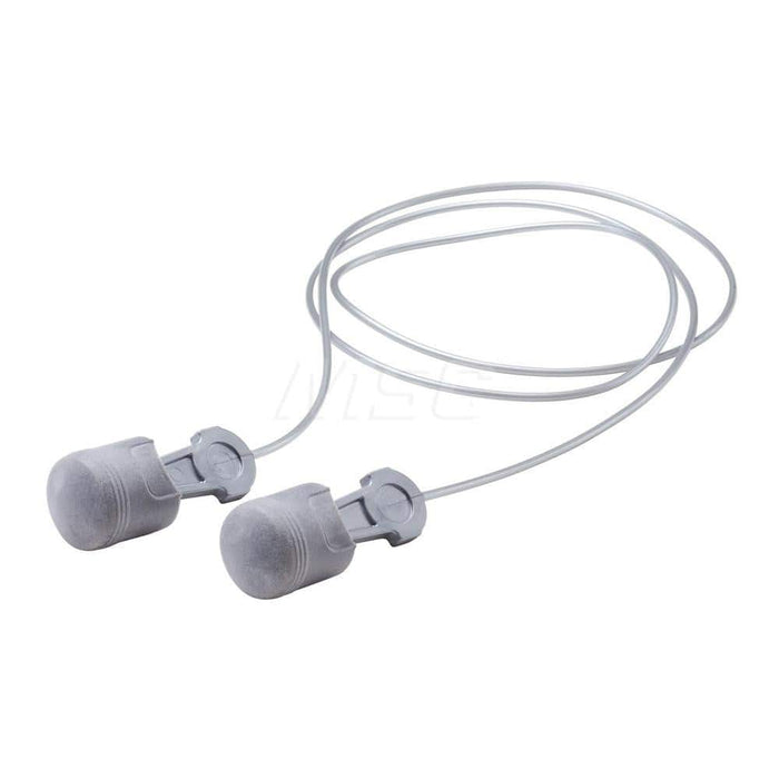 Earplug: 29dB, Foam, Barrel, No Roll, Corded