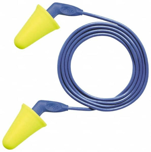 Earplug: 31dB, Foam, Cone, Push-In Stem, Corded