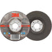 Depressed Center Wheel: Type 27, 4-1/2" Dia, 1/8" Thick, Ceramic