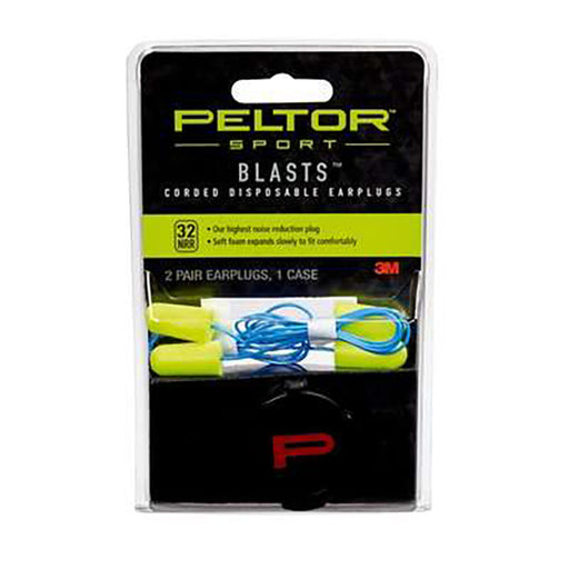 ACTION TARGET Peltor Blasts Corded Disp Earplugs 2pr