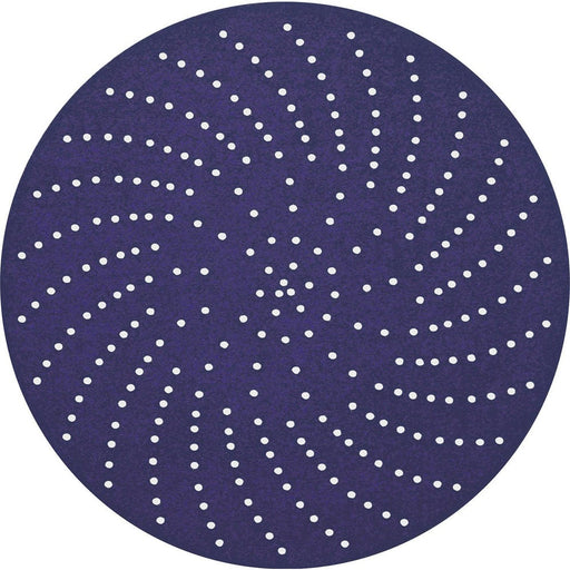 Hook & Loop Disc: 6 in" Disc Dia, 80 Grit, Coated, Ceramic