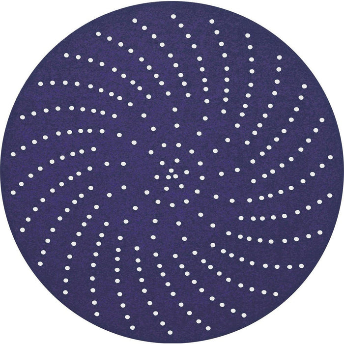 Hook & Loop Disc: 6 in" Disc Dia, 80 Grit, Coated, Ceramic