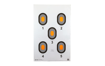 ACTION TARGET ORANGE CENTER 5 BLSEYE 100PK