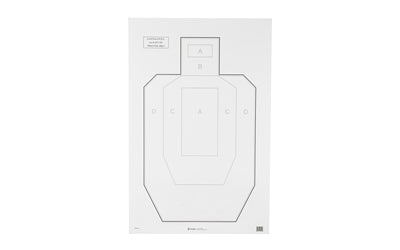 ACTION TARGET USPSA PAPER 100PK